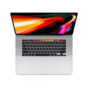 MacBook Pro 16" Touch Bar Late 2019 (Intel 8-Core i9 2.4 GHz 64 GB RAM 4 TB SSD), Silver, Intel 8-Core i9 2.4 GHz, 64 GB RAM, 4 TB SSD