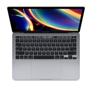 MacBook Pro 13" 2TBT Mid 2020 (Intel Quad-Core i5 1.4 GHz 16 GB RAM 512 GB SSD), Space Gray, Intel Quad-Core i5 1.4 GHz, 16 GB RAM, 512 GB SSD
