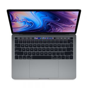 MacBook Pro 13" 4TBT Mid 2019 (Intel Quad-Core i7 2.8 GHz 16 GB RAM 256 GB SSD), Space Gray, Intel Quad-Core i7 2.8 GHz, 16 GB RAM, 256 GB SSD